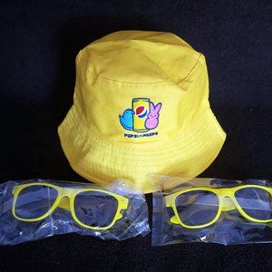 New PEPSI x PEEPS Bucket Hat and Sunglasses
